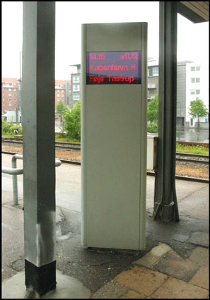 Vejle Station Infostander