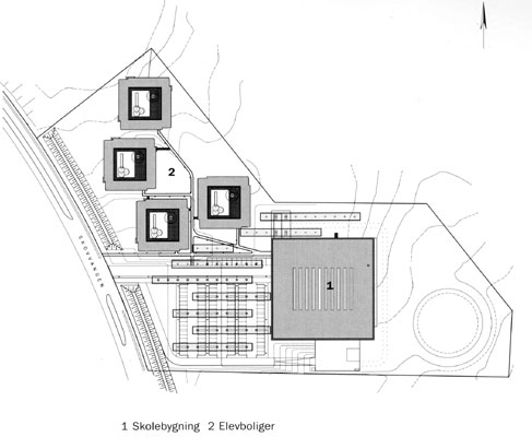 Hansenberg (Tidligere CVU Kolding) Situationsplan