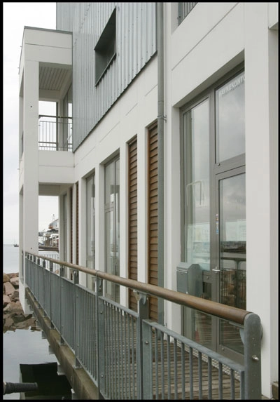 Nokken Bådklub Havnefacade