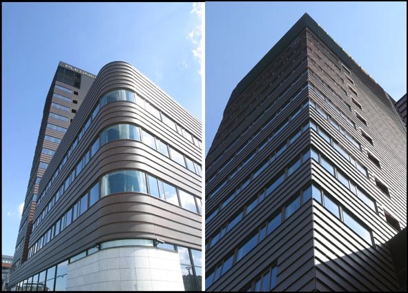 Kobbertårnet Facadeudsnit