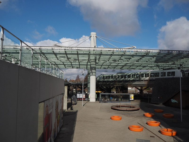 Flintholm Station Flintholm Station i 2016