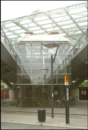 Flintholm Station Hovedindgang