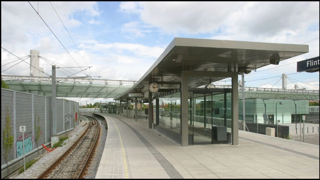 Flintholm Station Perron