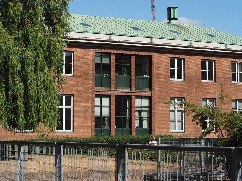 Frederiksberg Bibliotek Facaden mod vest