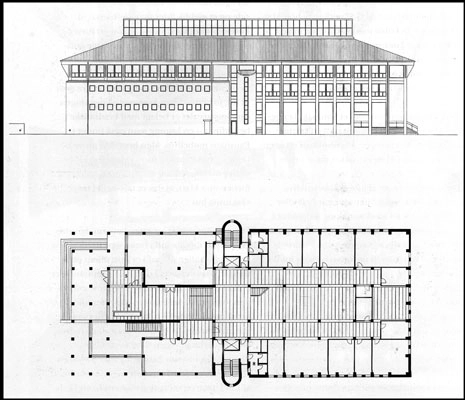 BUPL - Pædagogernes Hus Plan og facade