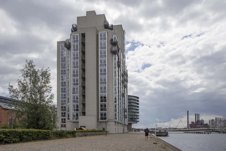 Wennberg Silo Total, blik mod syd-vest