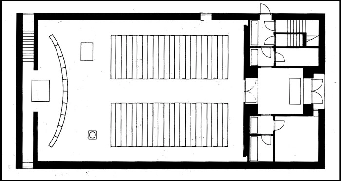 Enghøj kirke Plan
