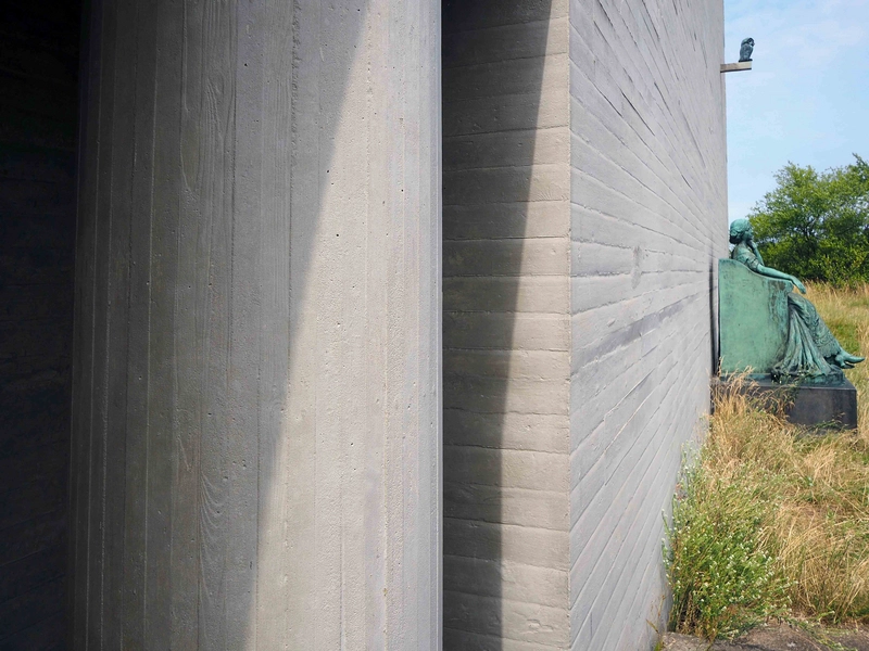 Tegners Museum Betonstruktur