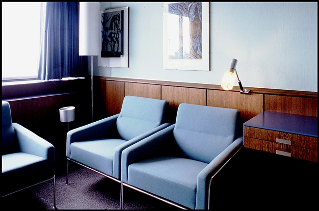 SAS Royl Hotel Lænestole og armaturer