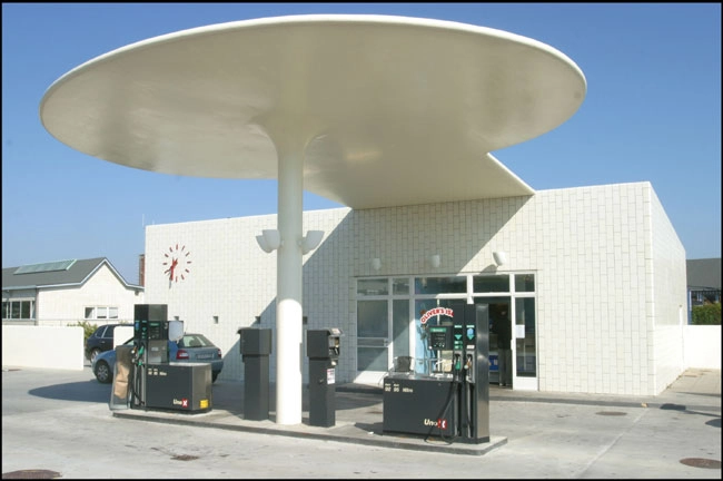 Arne Jacobsens Tankstation Overdækning
