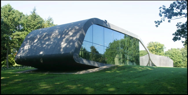 Ordrupgaard En blød betonform