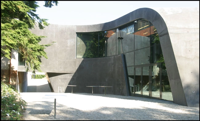 Ordrupgaard Facadeforløb ved cafeteria