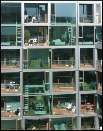 VM-husene Facadeudsnit