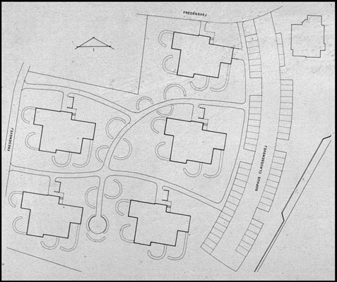 Charlottenlund Park Situationsplan