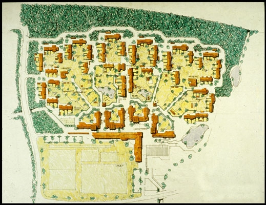 Fuglsangpark Situationsplan