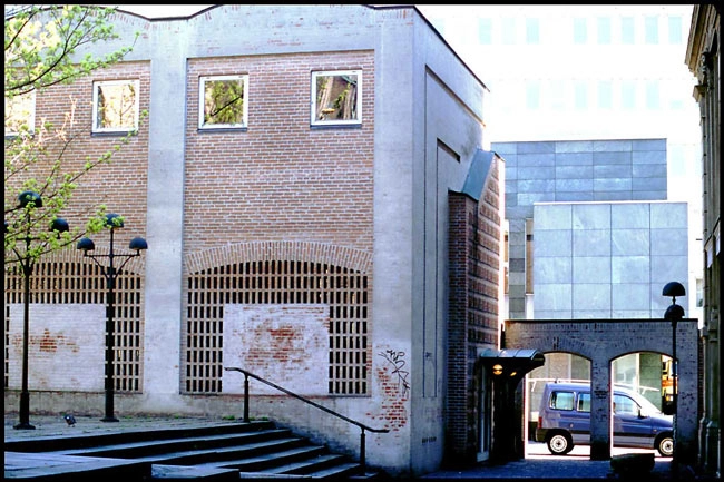 Trinitatis Kirkes sognehus Facade og sydgavl