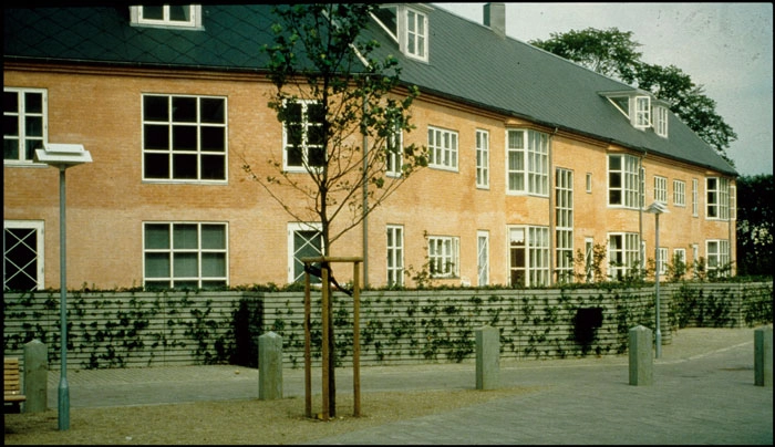 Blangstedgård - Parcel 19 Facadeudsnit mod vej