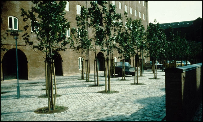 Det Blå pakhus Gårdsplads