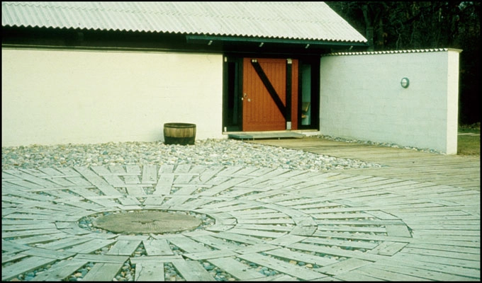 Hald Ege Kirke og Kapel Kirkedør