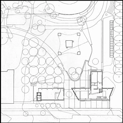 Zoologisk Haves indgangsparti Situationsplan