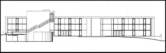 Zoologisk Haves indgangsparti Snit