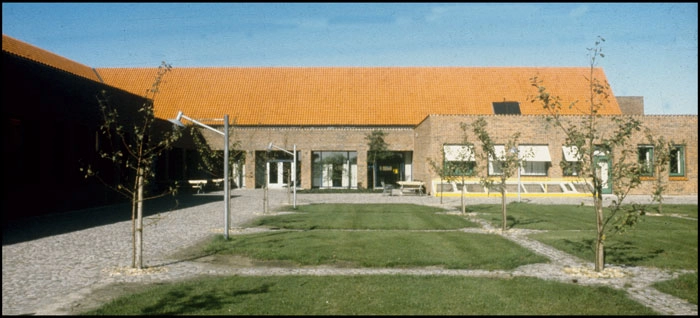 Morsø Handelsskole Gårdrummet