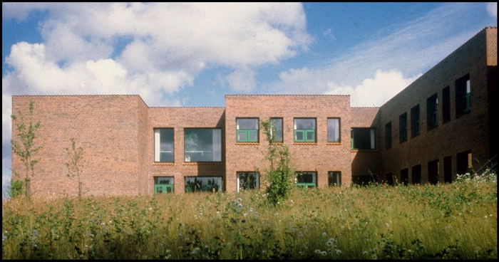 Morsø Handelsskole Facadeparti