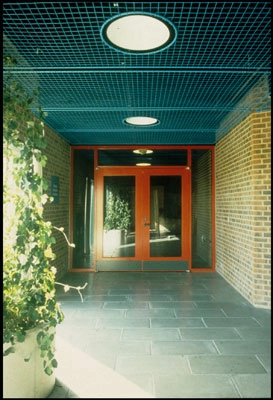 Morsø Handelsskole Indgangsparti