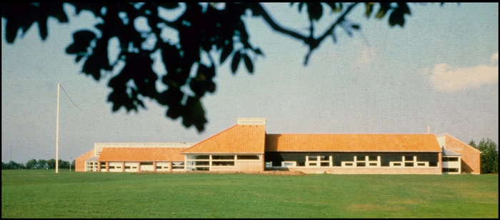 Vamdrup Rådhus Facadeudsnit