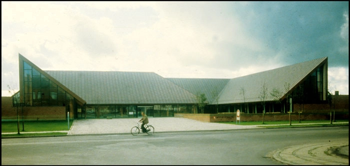 Morsø Rådhus Ankomst fra vej