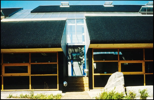 Crimpgården Facadeudsnit mod gårdhave