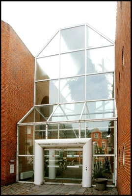 Maribo Rådhus Hovedindgang