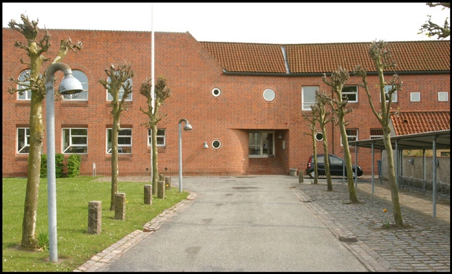 Maribo Rådhus Facadeudsnit