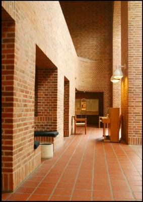 Maribo Rådhus Muret interiør