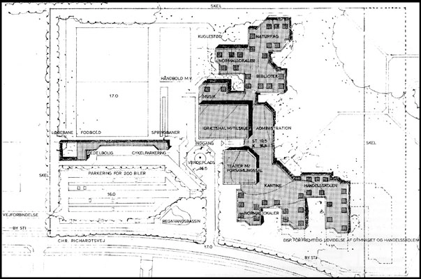 Vordingborg Uddannelsescenter Situationsplan