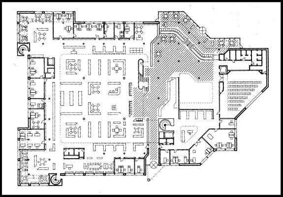 Gentofte Hovedbibliotek Plan