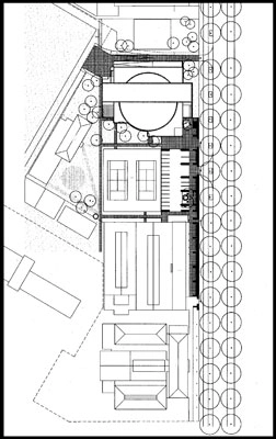 Universitetsparken - Frederik IX Hallen Situationsplan