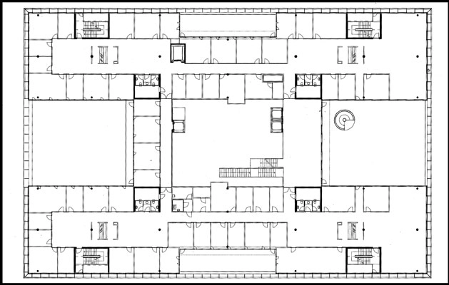 Ny Tøjhusgrunden (HK og KL) Plan, HK Huset