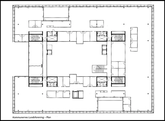 Ny Tøjhusgrunden (HK og KL) Plan, KL Huset