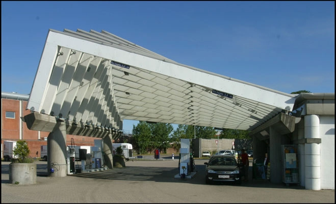 UNO-X Tankstation Facade mod syd