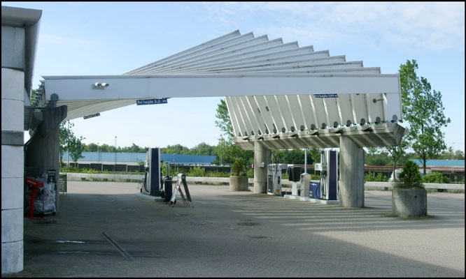 UNO-X Tankstation Facade mod nord