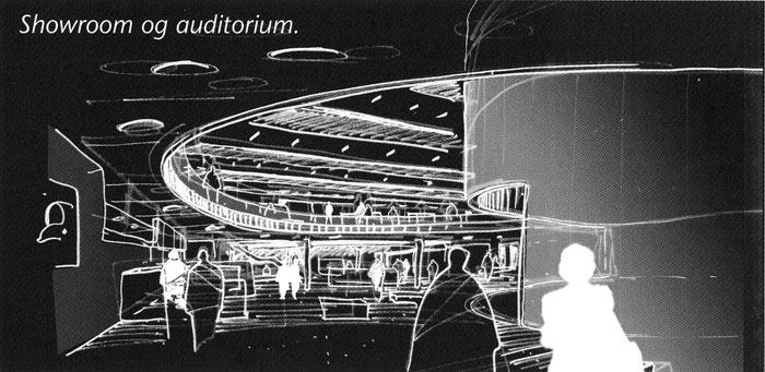 Bent Brandt Domicil Perspektiv af Showroom