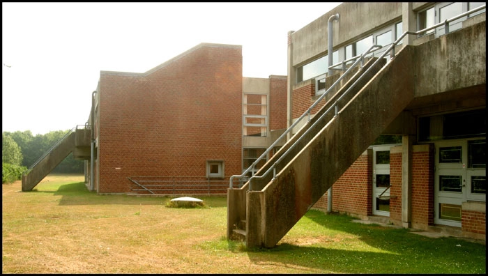 Alssundgymnasiet Sønderborg Udvendig trappe