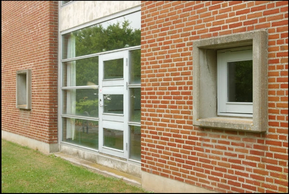 Alssundgymnasiet Sønderborg Vinduesdetalje