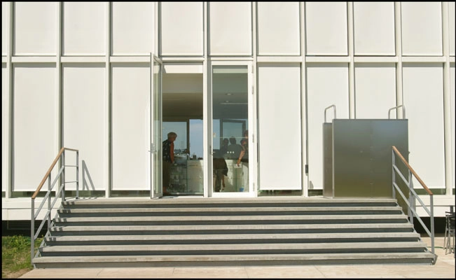 Glas - Museet for glaskunst Hovedindgang