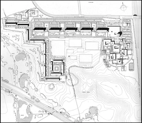 Høje Gladsaxe Situationsplan