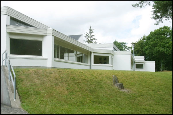 Museum Jorn (Silkeborg Kunstmuseum) Facade mod park