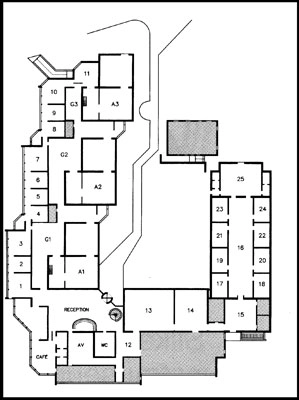 Museum Jorn (Silkeborg Kunstmuseum) Plan