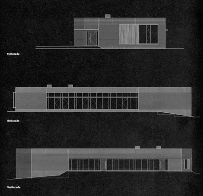 Musikbygning, Testrup Højskole Facader