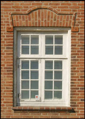 Ringkøbingbanens Kontor Vindue